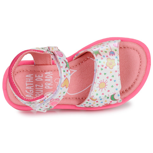 Agatha Ruiz de la Prada MINIS Branco / Rosa