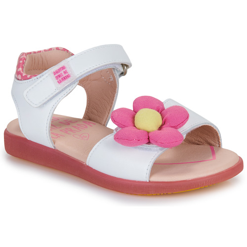 Sapatos Rapariga Sandálias Agatha Ruiz de la Prada AITANA Branco / Rosa