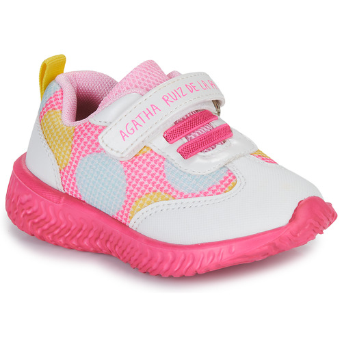 Sapatos Rapariga Sapatilhas Agatha Ruiz de la Prada RUNNING Branco