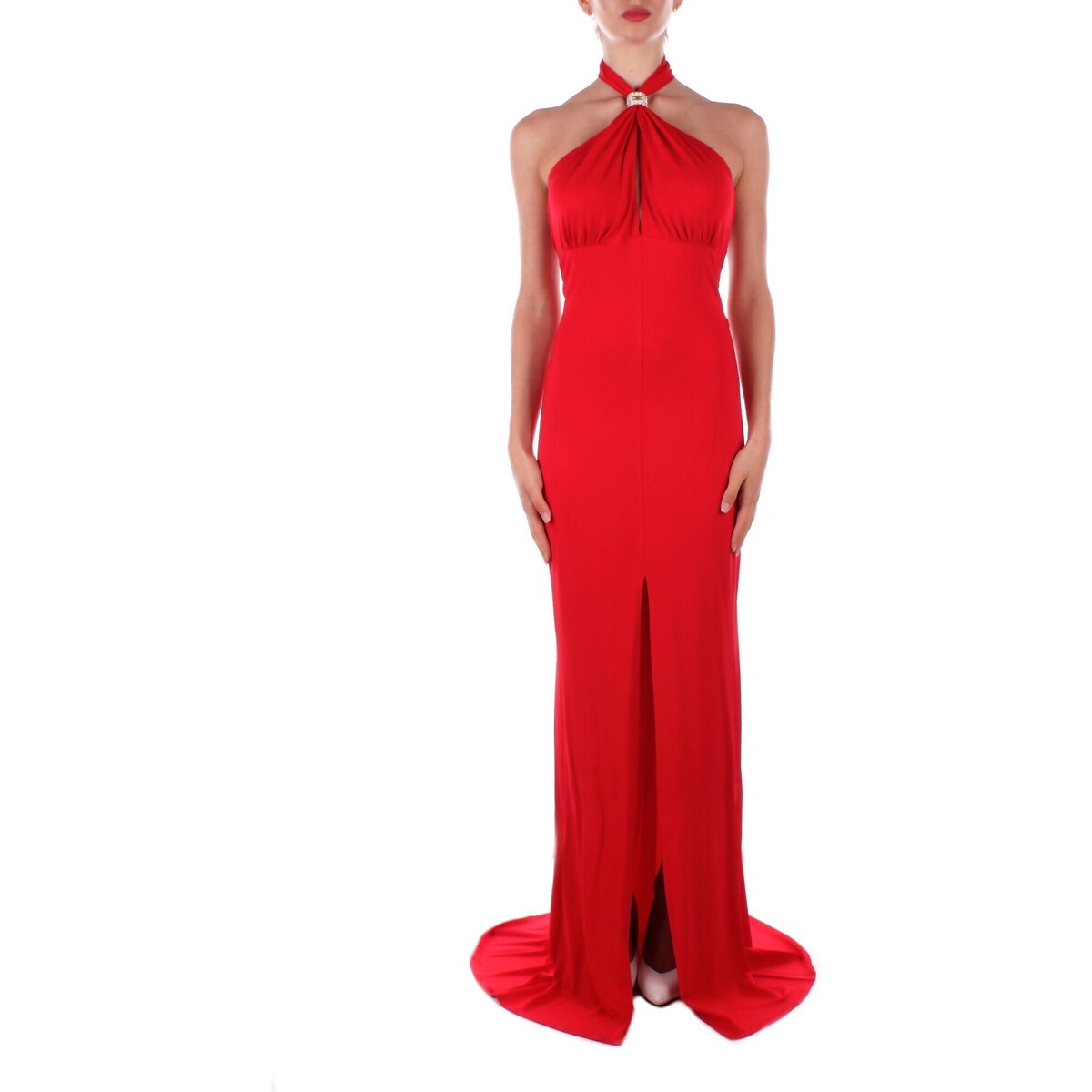 Textil Mulher Calças Elisabetta Franchi AB71747E2 Vermelho
