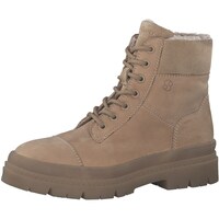 Sapatos Mulher Botins S.Oliver Winterstiefel Aus Leder Bege
