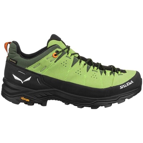 Sapatos Homem Trail Salewa Alp Trainer 2 Gtx Preto, Verde