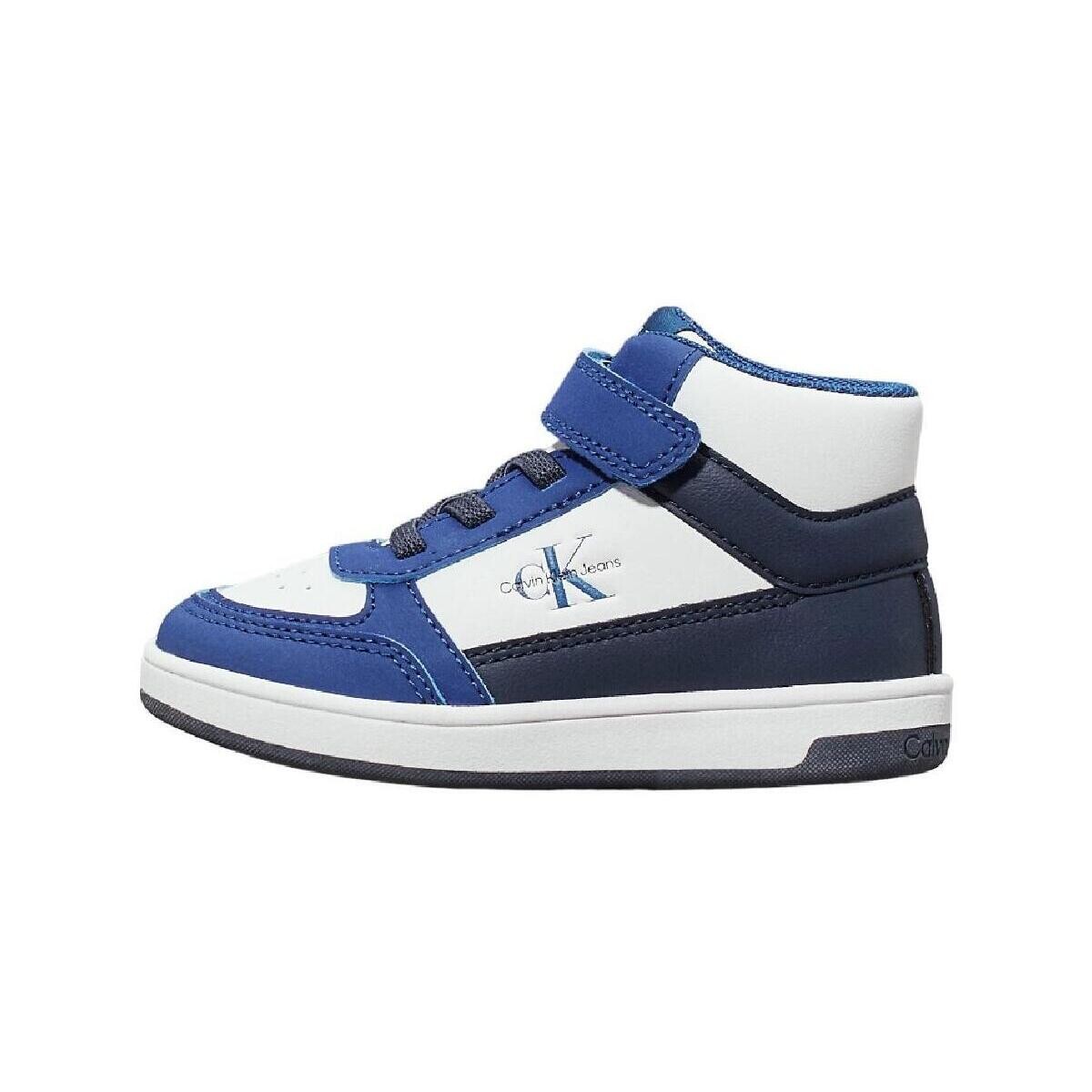 Sapatos Rapaz Sapatilhas Calvin Klein Jeans  Azul