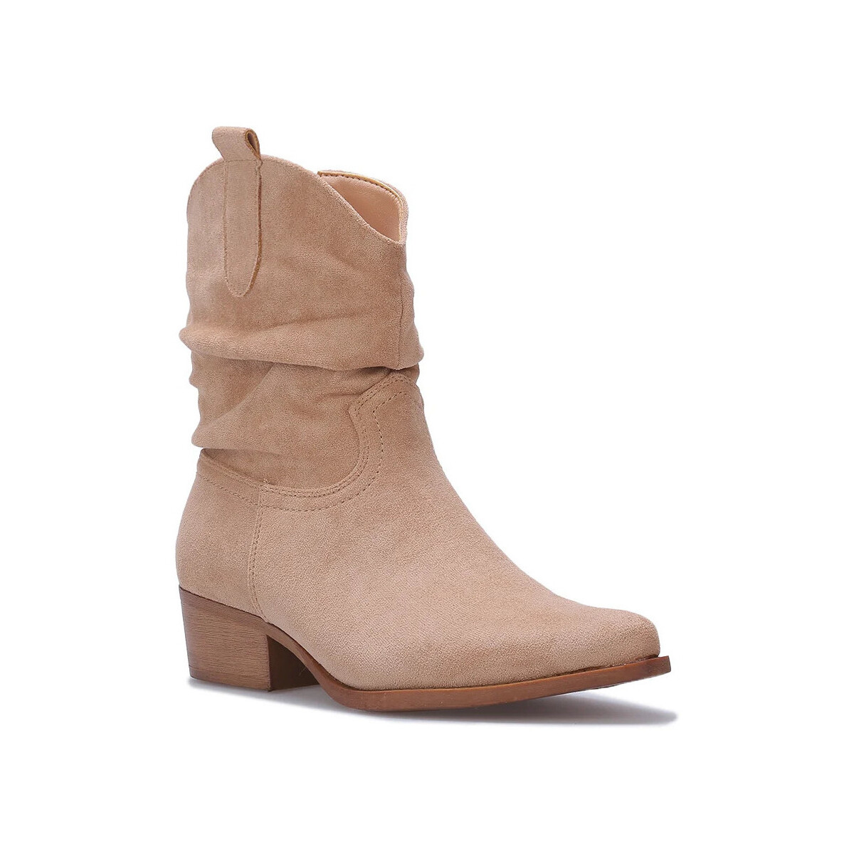 Sapatos Mulher Botins La Modeuse 72923_P171799 Bege