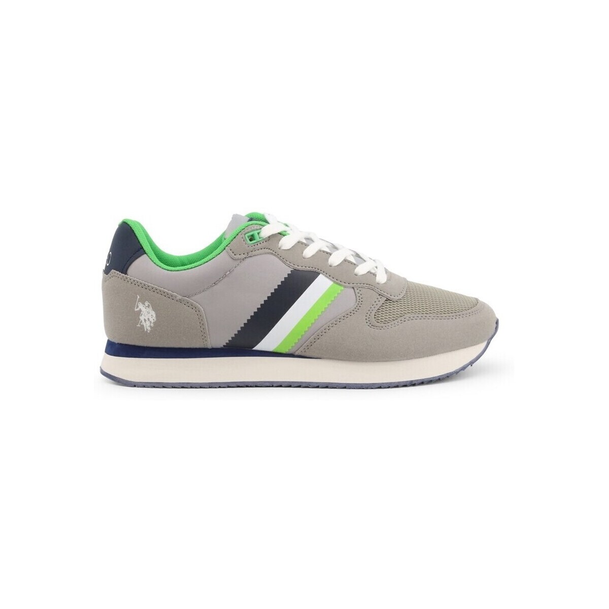 Sapatos Homem Sapatilhas U.S Polo Assn. NOBIL005MLGR Cinzento, Preto, Verde
