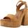 Sapatos Mulher Sandálias Popa MONSUL Castanho