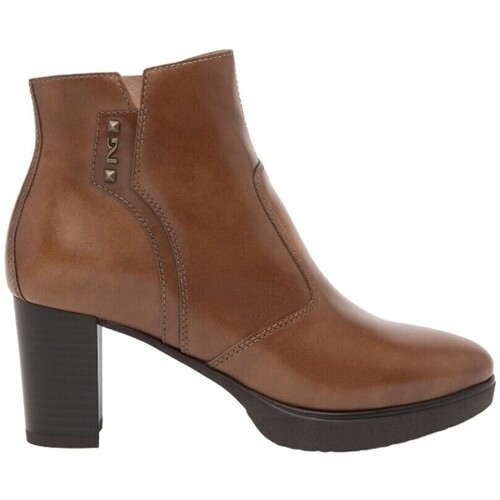 Sapatos Mulher Botins NeroGiardini I411200D 400 Castanho