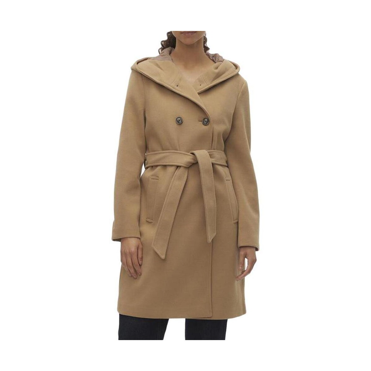 Textil Mulher Casacos Vero Moda  Castanho