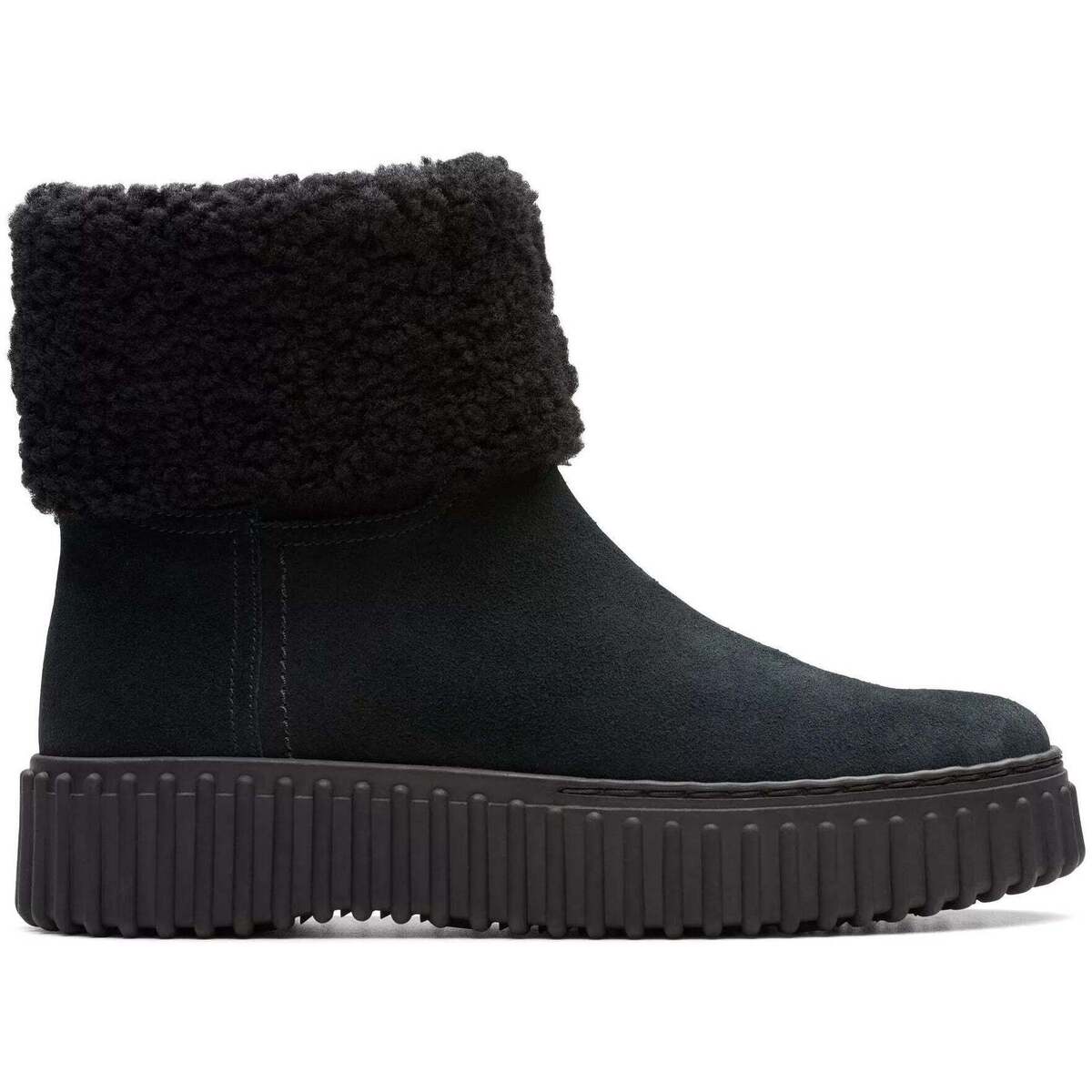 Sapatos Mulher Botins Clarks Torhill Turn Preto