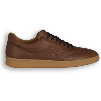 Sapatos Homem Sapatilhas Frau Minorca Brown Castanho