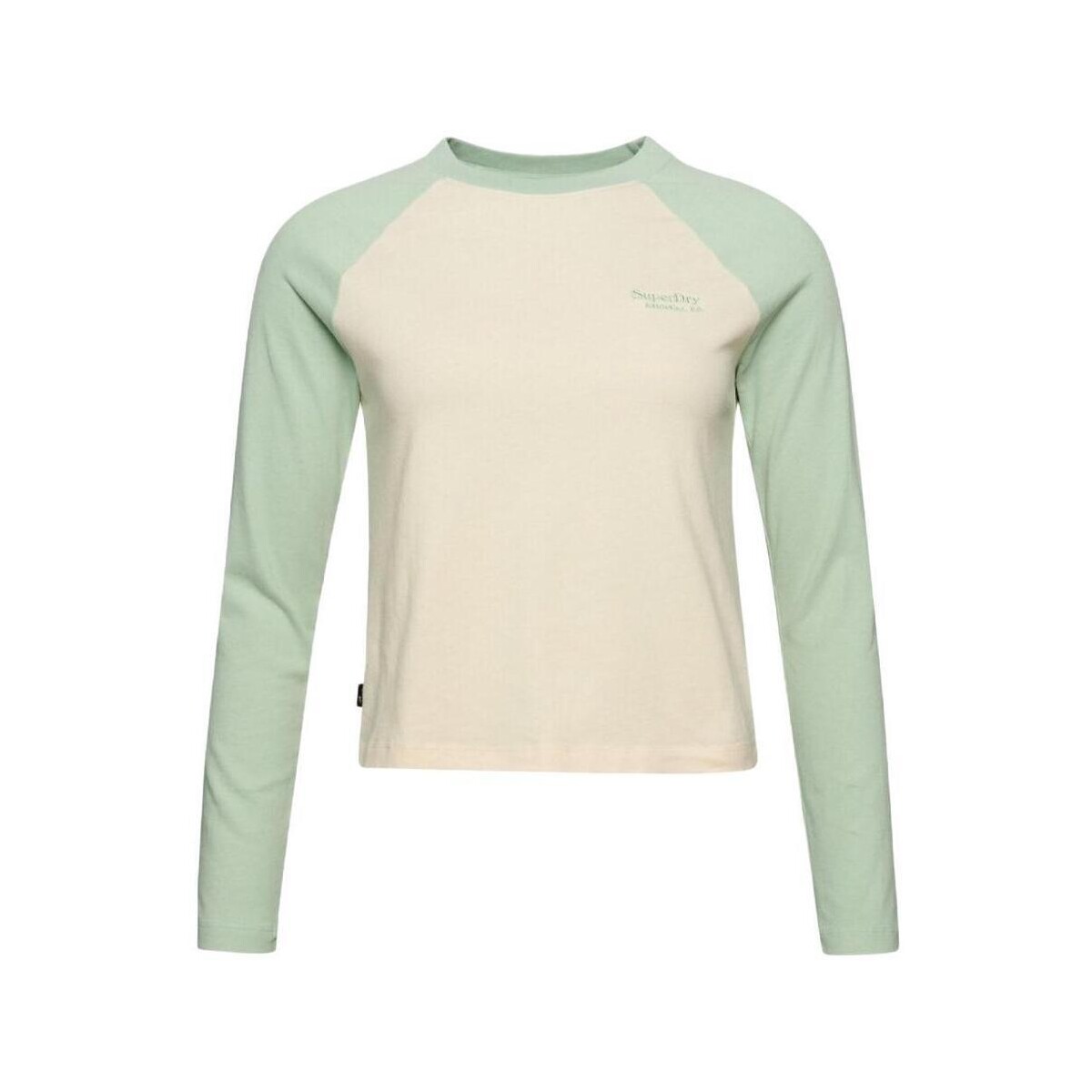 Textil Mulher T-shirts e Pólos Superdry  Verde