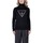 Textil Mulher camisolas Guess PIPER TRIANGLE LOGO TN LS W4BR03 Z2NQ2 Preto