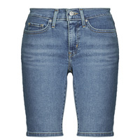 Textil Mulher Shorts / Bermudas Levi's SHAPING BERMUDA Azul
