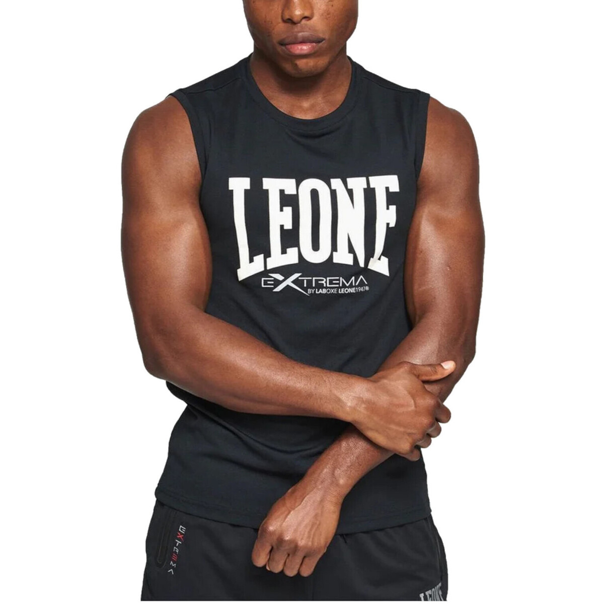 Textil Homem Tops sem mangas Leone ABX103 Preto