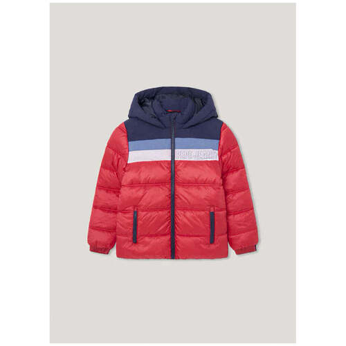 Textil Rapaz Casacos de malha Pepe jeans PB401284-217-11-21 Vermelho