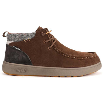 Sapatos Homem Botas baixas Walk In Pitas BAIKAL Castanho