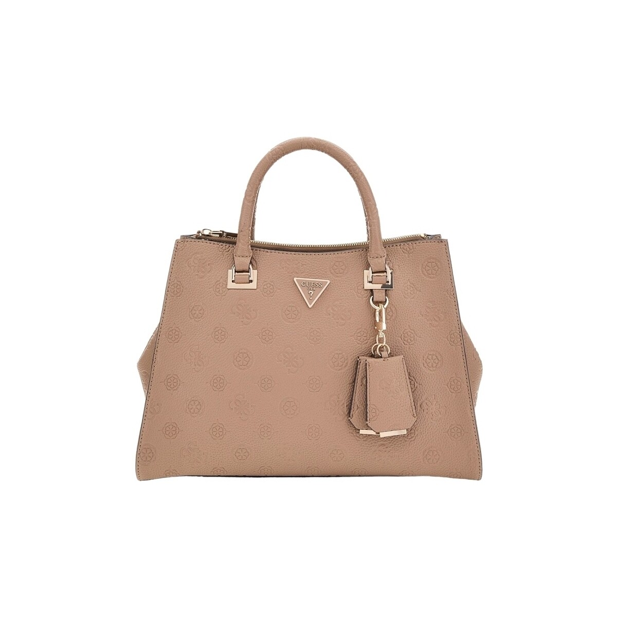 Malas Mulher Bolsa de mão Guess CRESIDIA SOCIETY SATCHEL Bege