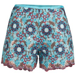 Textil Mulher Shorts / Bermudas Manoush FRESQUE Azul