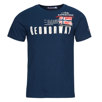 Textil Homem T-Shirt mangas curtas Geographical Norway JASON Marinho