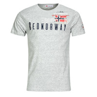 Textil Homem T-Shirt mangas curtas Geographical Norway JASON Cinza