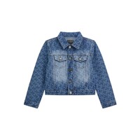 Textil Rapariga casacos de ganga Guess RIGIF DENIM JACKET Ganga