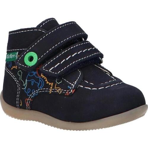 Kickers 910352-10 BONKRO-2 GOLF NUBUCK PRINT 910352-10 BONKRO-2 GOLF NUBUCK PRINT