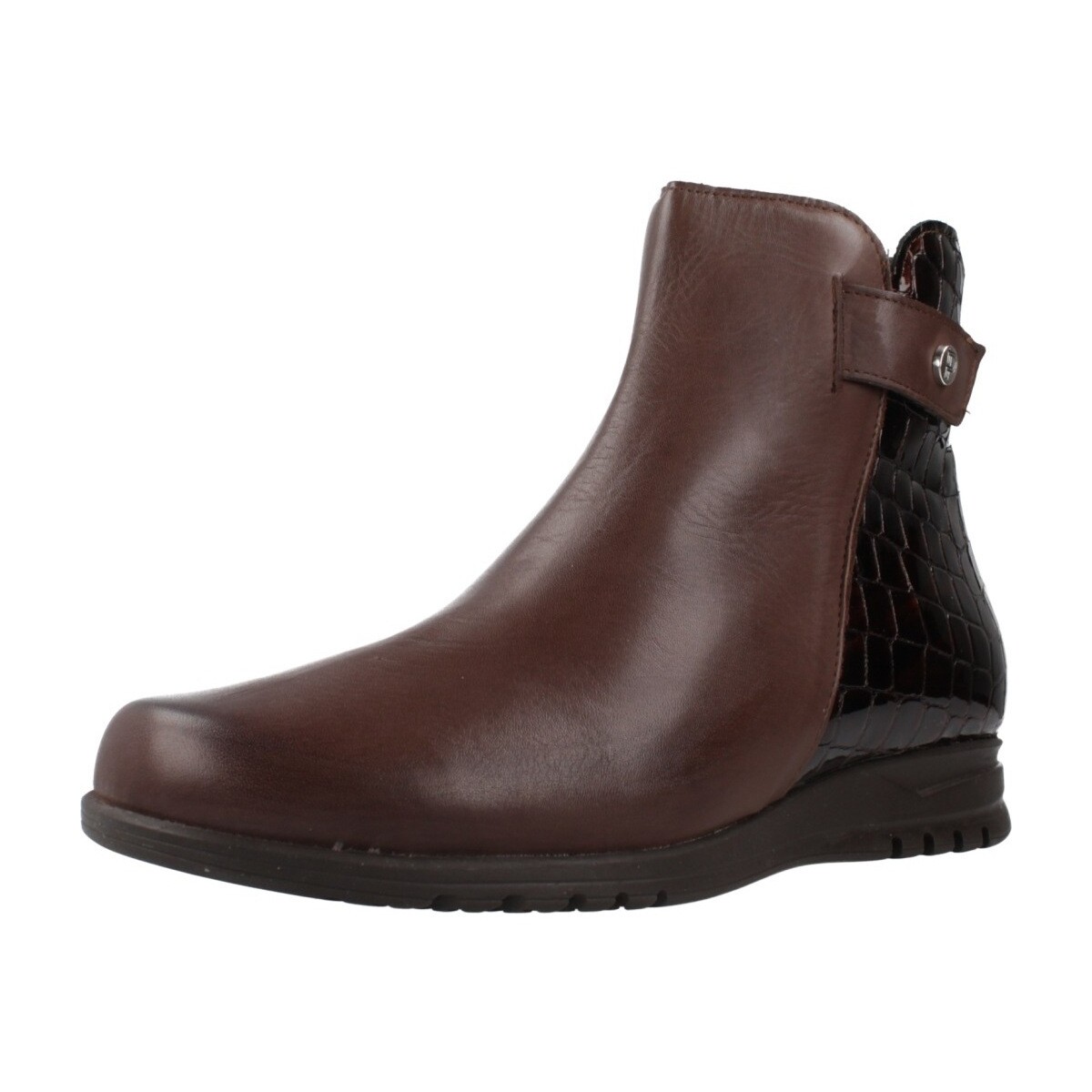 Sapatos Mulher Botas Pitillos 20004P Castanho