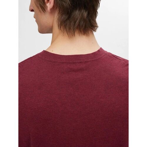 Selected 16074682 BERG-SYRA MELANGE Vermelho