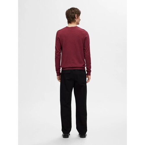 Selected 16074682 BERG-SYRA MELANGE Vermelho