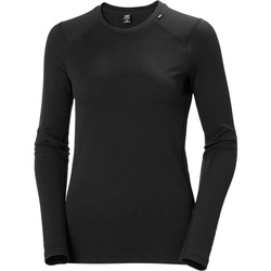 Textil Mulher camisas Helly Hansen W LIFA MERINO MIDWEIGHT CREW Multicolor