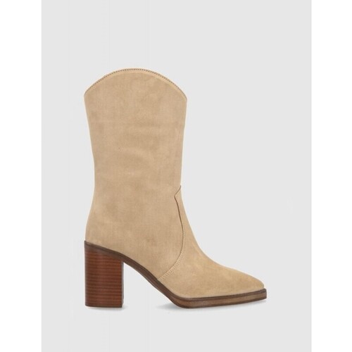 Sapatos Mulher Botas Alpe BOTA  CAMDEN 5223 BEIG Bege