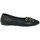 Sapatos Mulher Calçado de segurança Top3 BAILARINA DE PIEL NEGRO HEBILLAS  24661 Preto