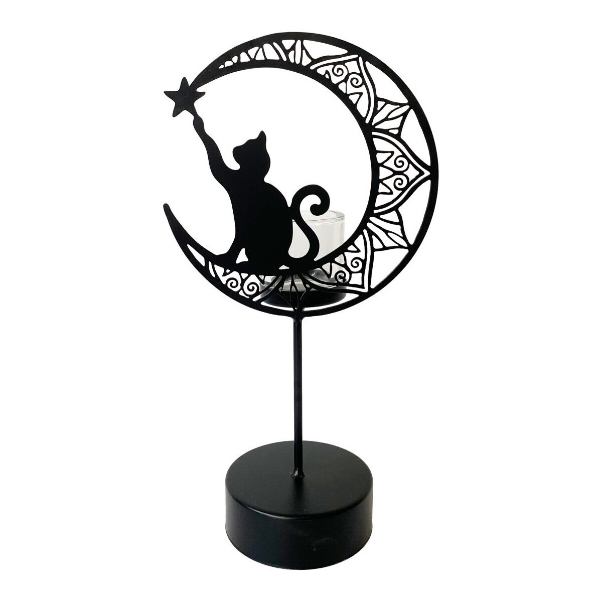 Casa Castiçais e Porta-Velas Signes Grimalt Castiçal De Gato Preto