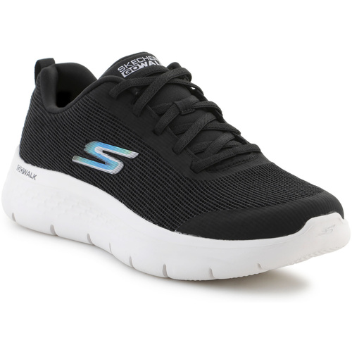 Sapatos Mulher Sapatilhas Skechers GO WALK Flex - Viva 124831-BKW Preto
