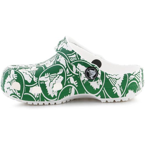 Crocs Classic Duke Print Clog T 210008-3WH Green Ivy Verde