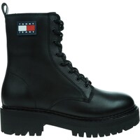 Sapatos Mulher Botins Tommy Hilfiger Urban Preto