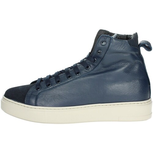 Sapatos Homem Sapatilhas de cano-alto Antony Sander NEVADA Azul