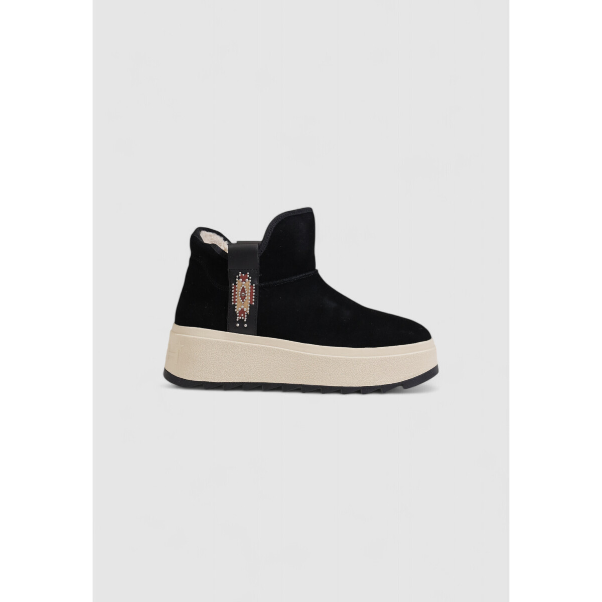 Sapatos Mulher Botas baixas Ash MASK Preto