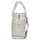 Malas Mulher Cabas / Sac shopping Emporio Armani TOTE M CANVAS JAQUARD MONOGRAM Bege / Branco