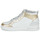 Sapatos Mulher Sapatilhas de cano-alto Semerdjian MISTRAL Branco / Prata