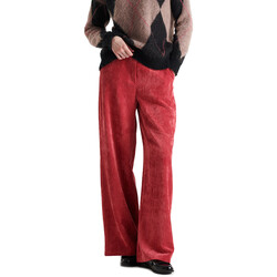 Textil Mulher Calças Crochè CR07614 Vermelho