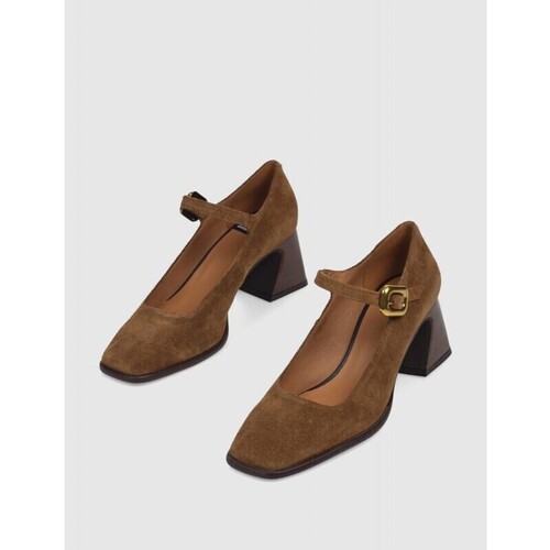 Angel Alarcon ZAPATO  24523 CUERO Castanho