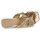 Sapatos Mulher Chinelos MICHAEL Michael Kors ALESSIA MULE SANDAL Ouro