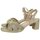 Sapatos Mulher Sandálias Mysoft  Ouro