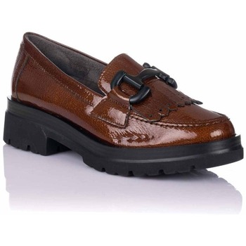 Sapatos Mulher Mocassins Pitillos 10096 Castanho