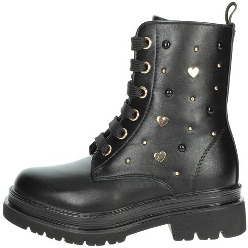 Sapatos Rapariga Botas baixas Asso AG-16601 Preto