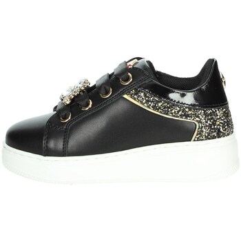 Sapatos Rapariga Sapatilhas Asso AG-16532 Preto