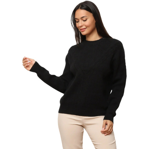 Textil Mulher camisolas La Modeuse 72495_P169853 Preto