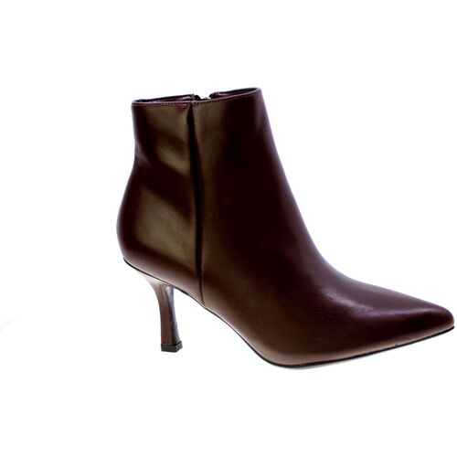 Sapatos Mulher Botas baixas Francescomilano 92177 Castanho