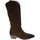 Sapatos Mulher Botas Francescomilano 92175 Castanho